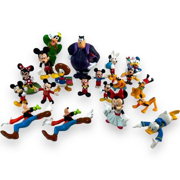 Disney Mickey Mouse & Friends Collectible Figurines Set - Picture 1 of 9